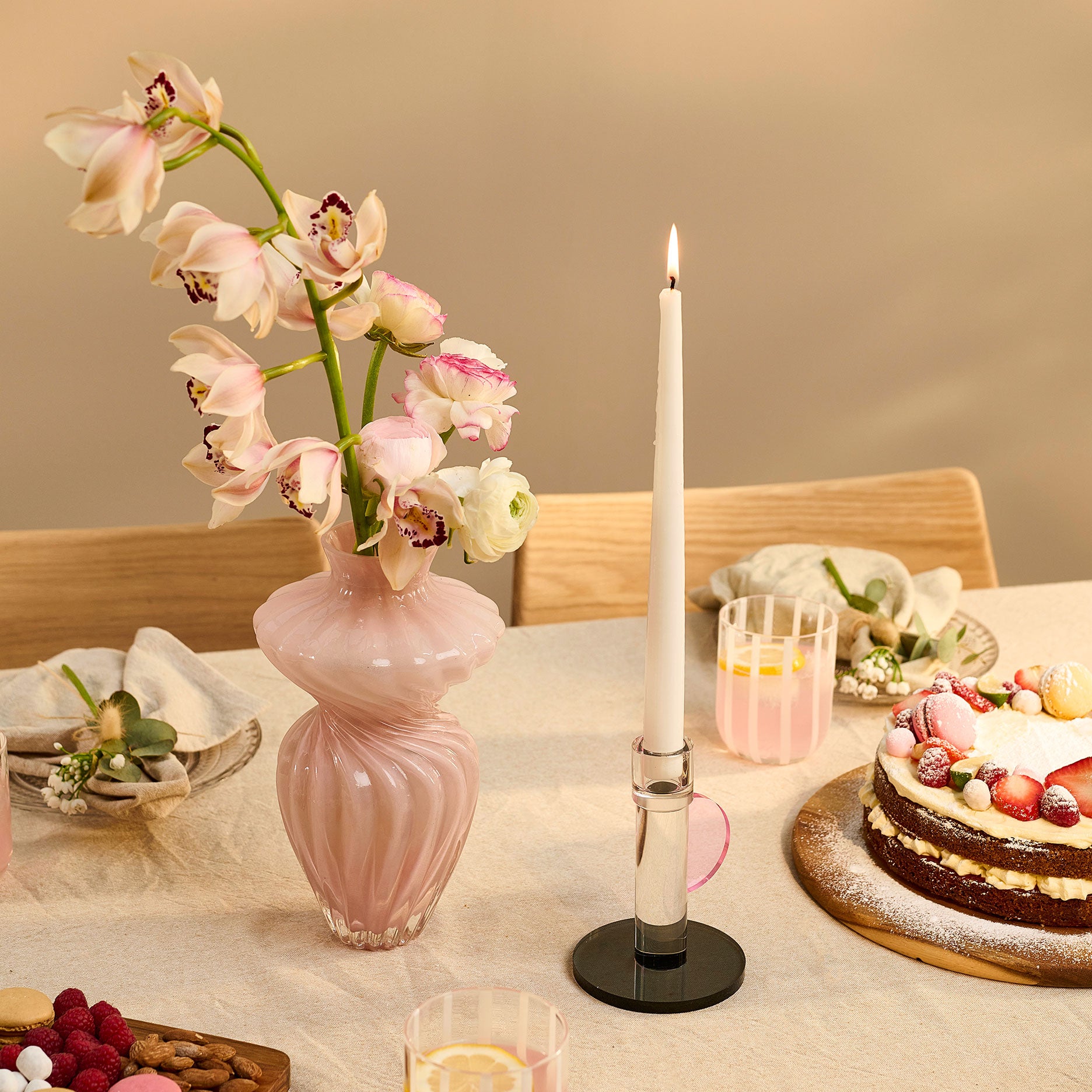 Calli Krystal lysestage